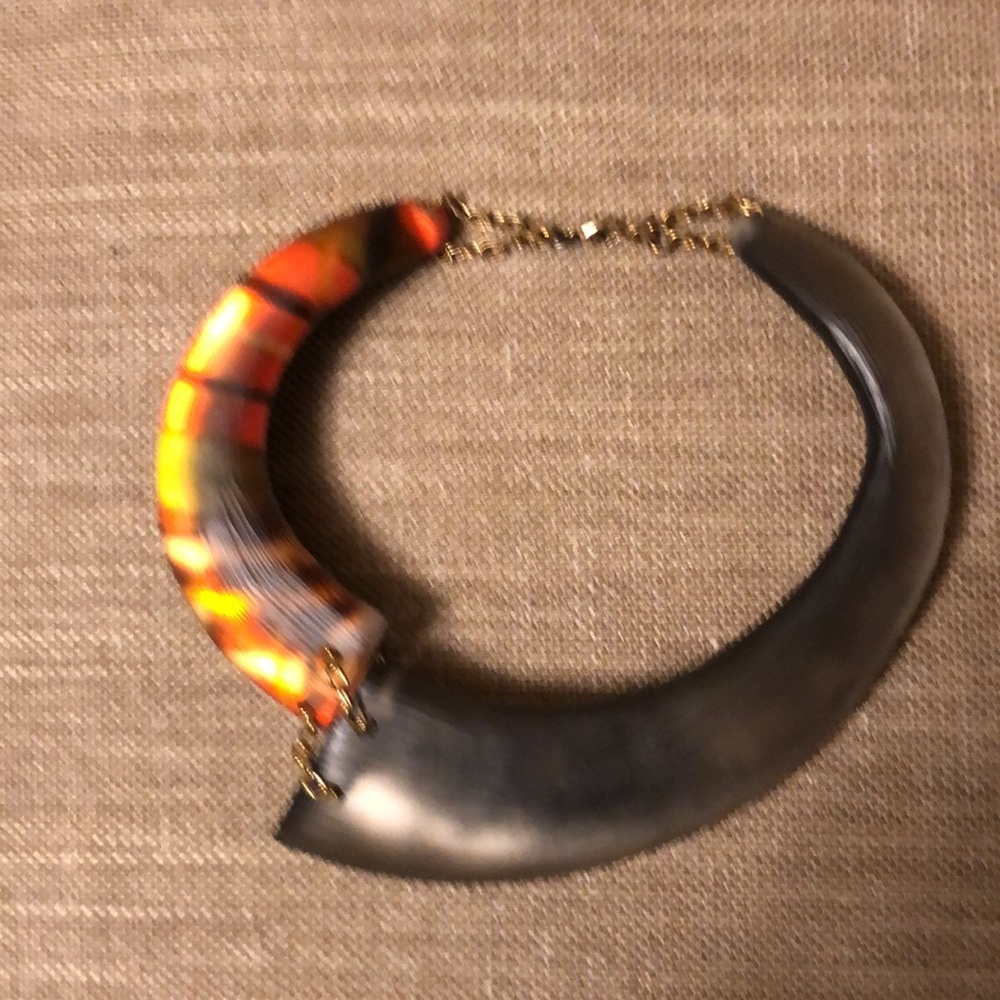Authentic Alexis Bittar Vtg. Lucite Collar Necklace - Commissioned by Burberry - Picture 3 of 10